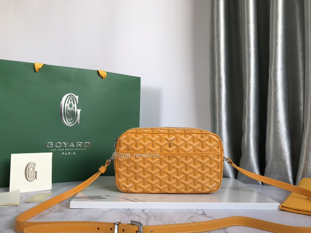 Goyard Cap Vert Camera Bag 13 Cm X 6.5 Cm X 22 Cm (18) - newkick.app